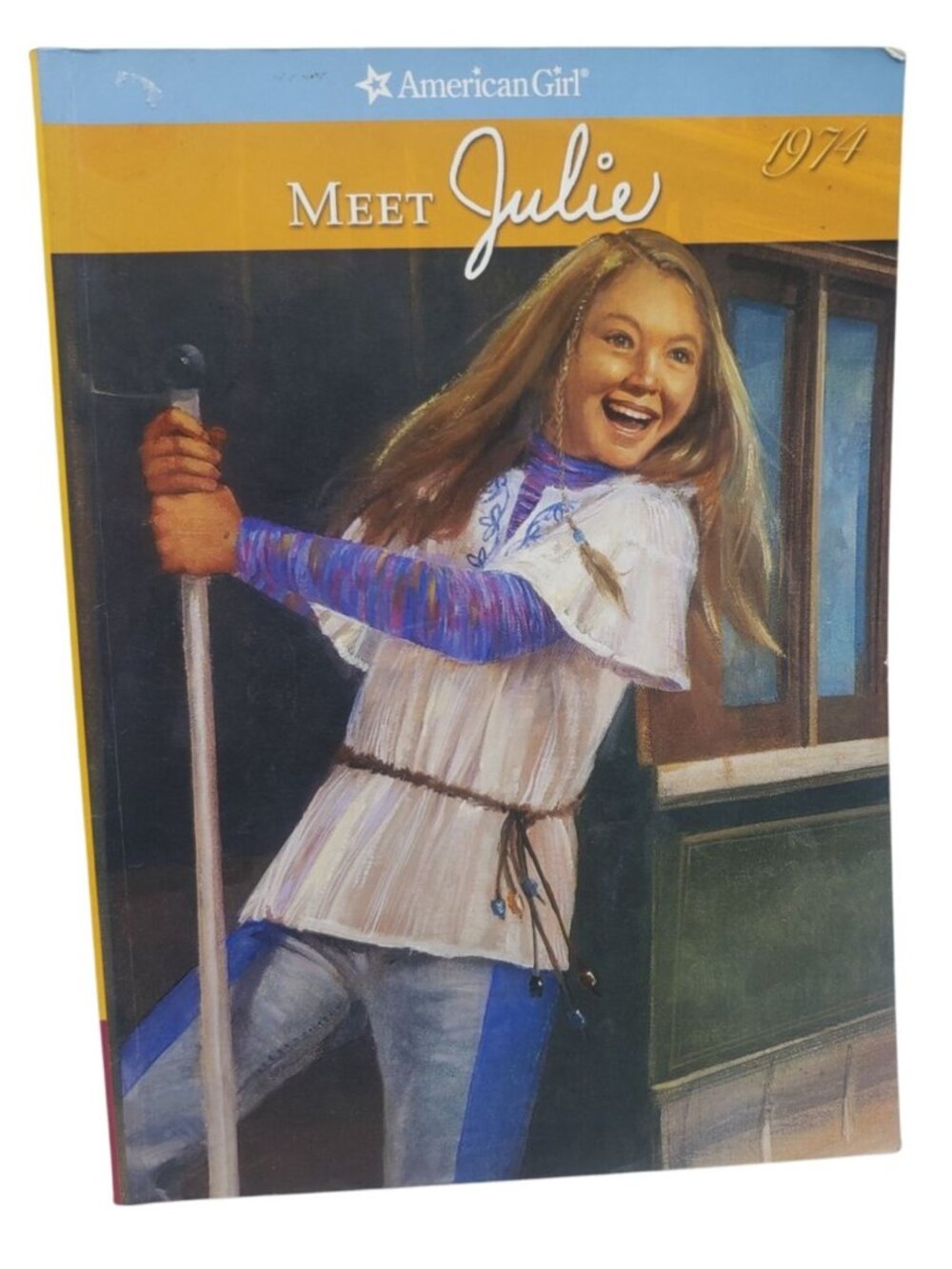 American Girl Meet Julie 1974 Hardcover Book By Megan McDonald